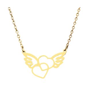 Colar Feminino Inox Dourado 20373