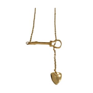 Colar Feminino Inox Dourado 20378