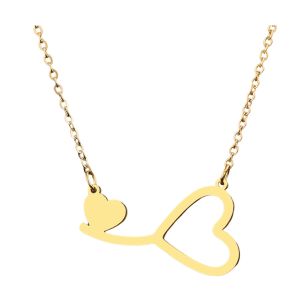 Colar Feminino Inox Dourado 20396