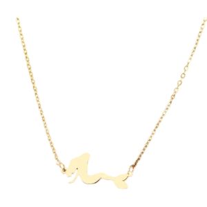 Colar Feminino Inox Dourado 20413