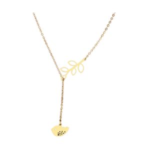 Colar Feminino Inox Dourado 20503