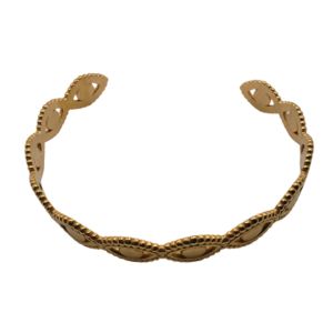 Pulseira Feminina Inox Dourado 30260
