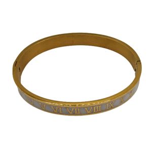 Mascote Masculino Inox Dourado 30397