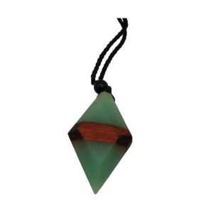 Colar Luminar Verde-Preto 30902