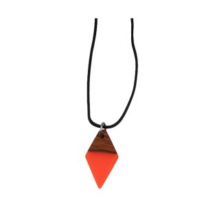 Colar Luminar Castanho Laranja 30905