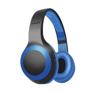Headphones Sem Fio Bluetooth Promate Deep Bass, Azul