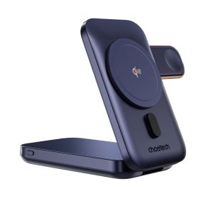 Power Bank Choetech 10000mAh 3 em1 Magnetico, Preto