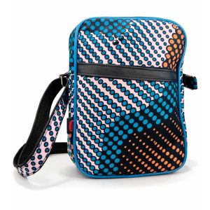 Bolsa Masculina Capulana Crossbody Estilo Moderno Africano