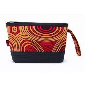 Carteira de Mão Capulana Modelo Arte Tribal