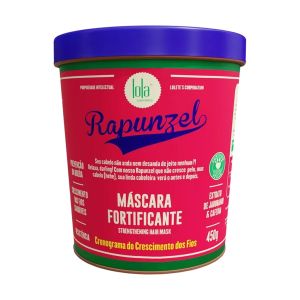 Máscara Fortificante Rapunzel Lola Cosmetics Extrato De Jaborandi & Cafeína, 450g