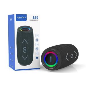 Coluna de Som Bluetooth Haino Teko S59, Preto