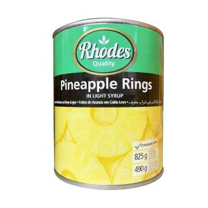 Ananás em Rodelas Rhodes, 825 g