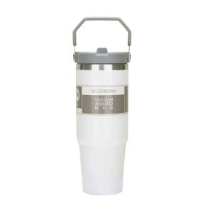 Caneca Térmica com Pega 890 ml, Branca