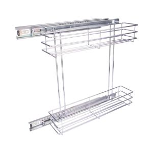 Porta Tempero Lateral Aramado Cromado, 150mm