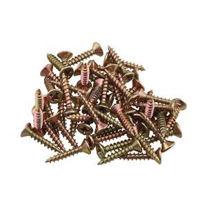 Parafuso Estrela Cabeça Chata Zincado  500 Un, 6x30mm 