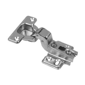  Dobradiça de Curva Total, Aço Cromado, 110°