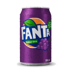 Refresco Fanta Uva, 330 ml