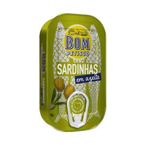 Sardinhas em Azeite Bom Petisco, 120 g