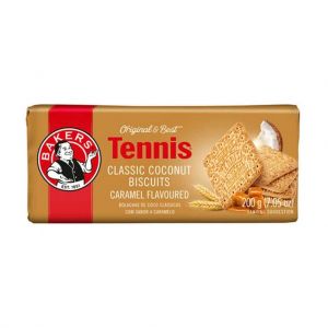 Bolachas Bakers Tennis Caramelo, 200 g
