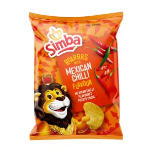 Chips Simba Mexican Chilli, 120 g