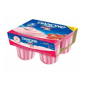 Iogurte Danone Ultra Mel Morango, 4 un