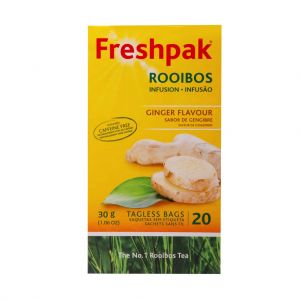 Chá Freshpak Rooibos Gengibre, 20 un