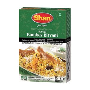 Tempero Shan Bombay Biryani em Pó, 60 g
