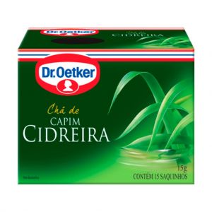 Chá de Capim Cidreira Dr. Oetker, 15 un