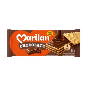 Bolachas Marilan Wafer Chocolate, 115 g