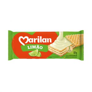 Bolachas Marilan Wafer Limão, 115 g