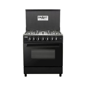Fogão SMART 5 Bocas e Forno a Gás 80x50, Inox