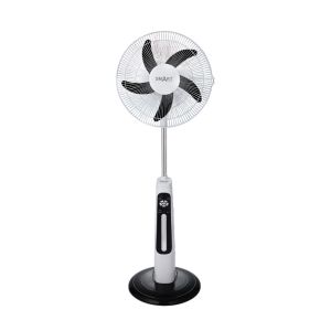 Ventoinha Inteligente Pé Alto 50cm Recarregável Remote 7Ah, Branco