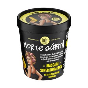 Máscara Super Hidratante Lola Cosmetics Morte Súbita Extrato de Aloe Vera & Óleo de Coco, 450g