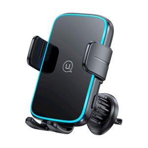Suporte Veicular com Carregamento sem Fios USAMS CD230 15W, Preto