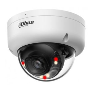 Câmera de Internet 2MP Dahua Colorido Microfone Embutido Áudio IP, branco