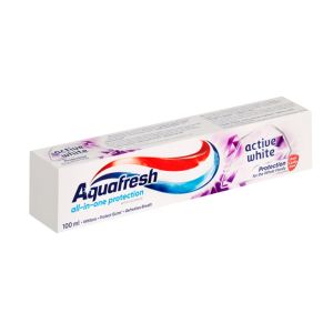 Pasta Dentífrica Aquafresh Active White, 100 ml 