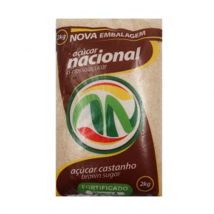 Açúcar Castanho Nacional, 2 kg