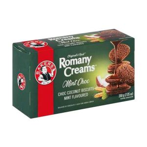 Bolachas Bakers Romany Creams Menta, 200 g