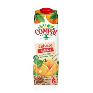 Sumo Compal Laranja, 1 L