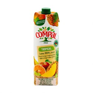 Sumo Compal Fresh Frutos Tropicais, 1 L