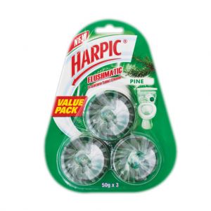Bloco Sanitário Harpic Pinho, 3 un