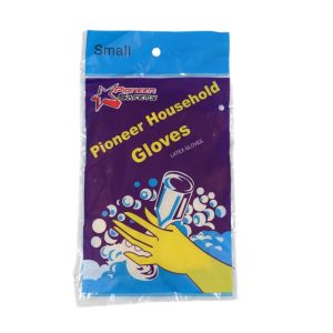 Par de Luvas de Borracha Household Small