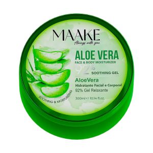 Gel Hidratante Corporal Maake Aloe Vera, 300 ml