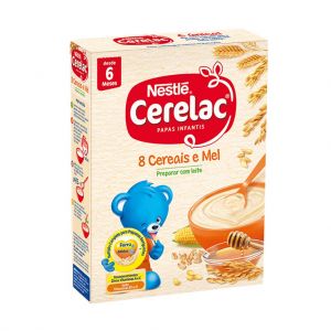 Cerelac Nestlé 8 Cereais e Mel, 250 g