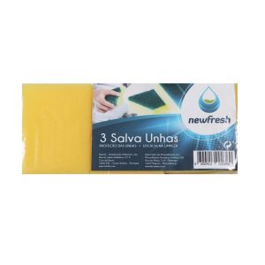 Esfregão Salva Unhas Newfresh, 3 un