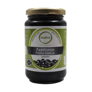 Azeitonas Pretas Inteiras Nutro, 350 g