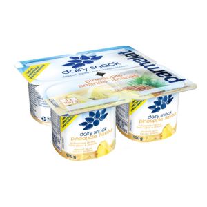 Iogurte Parmalat Ananas, 4 x 100 g