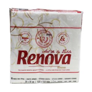 Guardanapo Renova Art Table Deco Tipo-A, 80 un