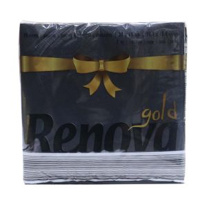 Guardanapo Renova Gold Preto, 40 un