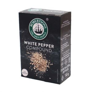 Pimenta Branca Moida Robertson's, 50 g